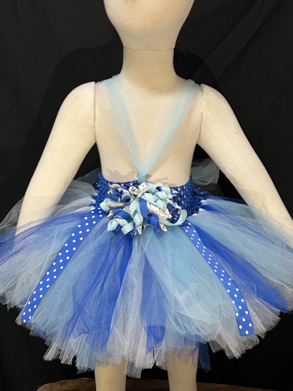 Blue Polka Dots Tutu Image